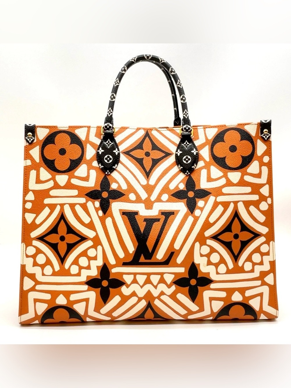 Louis Vuitton Crafty Monogram Giant Cream Caramel Onthego GM